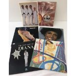 5 vintage Motown/Soul records to include The Sounds of the Platters complete with signed picture.