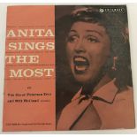 Anita Sings The Most - with The Oscar Peterson Trio and Milt Holland, 1950's Jazz LP.