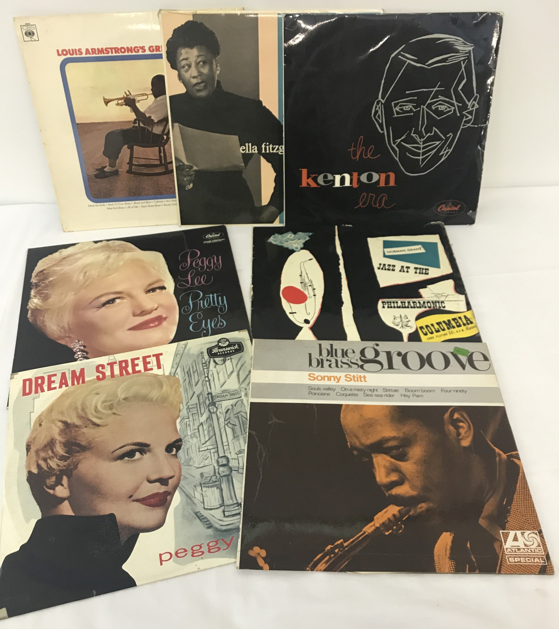 7 vintage Jazz vinyl LP's.