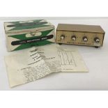 An Eagle Products 4 channel transistor Microphone Mixer MM-4.