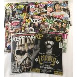 A quantity of 22 Kerrang! Magazines dating from 2015 & 2016.