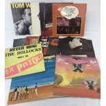 A collection of 15 assorted Blues, Funk, Soul & Punk Rock vinyl LP's.