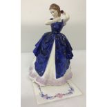 Royal Doulton ceramic figurine "Laura" HN3136 complete with CoA.