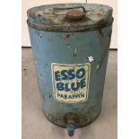 A vintage Esso Blue paraffin can with tap.