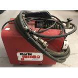 A Clarke Jumbo air compressor.