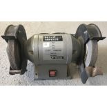A Wicks 300W double ended bench grinder, model no SKU500390.