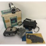 A collection of 4 vintage cine cameras to include a Quartz 5 clockwork camera.