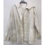 WW2 Style German Jager Snow Cam Jacket. Marked 1943.