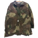 A Denison Camouflaged Jump Jacket WW2 Pattern.