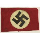 German WW2 Style N.S.D.A.P Printed Cotton Armband.
