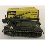 French Made Solido Chasseur De Char M41 Toy Self Propelled Gun in original box.