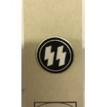 WW2 Style Waffen SS Lapel pin.