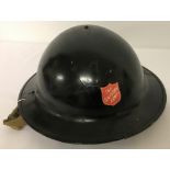A WWII era British MK II No 2 C type helmet c1941.