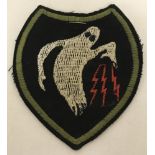 WW2 Style US 23rd HQ “Ghost” Squadron Fabric Patch.
