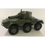 An English made diecast toy Saladin Armoured Car.