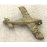 WW2 Style German D.L.V Aeroplane pin-back Badge (National socialist flying club).