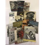 A collection of booklets and magazines relating to WWII.