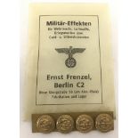 WW2 Style Kriegsmarine Buttons with packet.