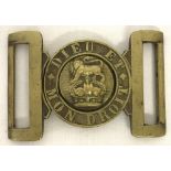 WW1 Style Royal Marines Brass Belt Buckle.