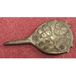 Silver Cloak Fastener - Metal Detecting Find