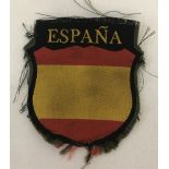 Spanish Civil War style. German Blue Division, Condor Legion patch.