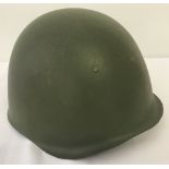 A Polish-made Wz50 steel helmet c.1964. Recovered from the Sinai desert after the Six Day War, 1967.