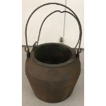 A large vintage 6pt Kenrick glue pot, with removable liner.