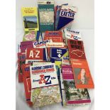 A collection of vintage ordnance survey and A-Z street maps for Great Britain and Europe.