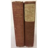 2 antique books, The Works of Charles and Mary Lamb in 2 volumes by E.V. Lucas.