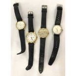 A collection of 4 vintage watches to include Lorus, Olma, Lucerne and Citizen.