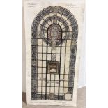 TW Camm Studios Sketch "Berkwich Church South Nave Window" by Walter Camm.