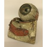 An early 1900's Anatomie Classique anatomical model of an eye by Dr. Louis Auzoux.