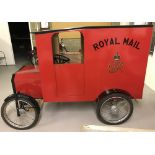 A display replica of a circa 1920's Post Office Van with 11HP engine and forward & reverse gears.