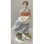 A Ltd Ed Royal Worcester figurine entitled "A Farmer's Wife", complete with CoA.