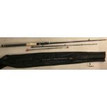 A Lineaeffe 2 sectional fishing rod in as new condition.