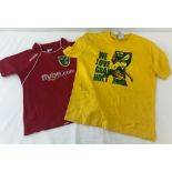 A "We Love Grant Holt" Norwich City FC T shirt signed by Grant Holt.