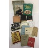 A collection of vintage Railway ephemera, memorabilia and books.