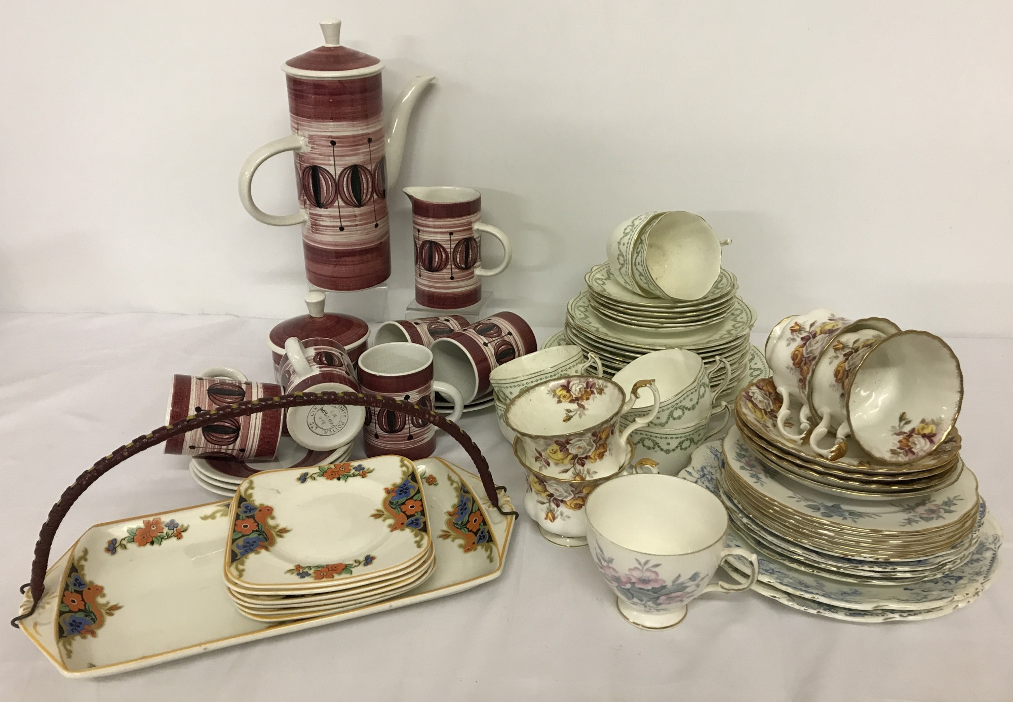 A Cinque Ports vintage coffee set.