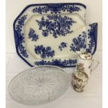 A small collection of vintage ceramic items.