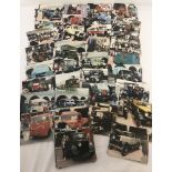 A quantity of colour photographs depicting classic, Commercial and veteran vehicles.