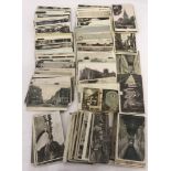 A box containing 260+ vintage postcards of St. Albans, Herts, to include good RP's.