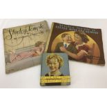 3 vintage Shirley Temple books by Saalfield Publishing.