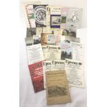 A collection of vintage Horse Racing Programmes and Race Cards, mostly circa 1960's & 1970's.