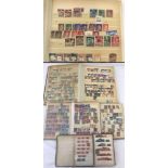 5 vintage stamp albums containing world stamps, mainly German.