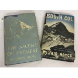 Two vintage books on Everest.