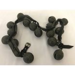 A set of unusual Tibetan belt rattles.