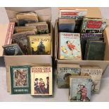 2 boxes of antique and vintage books.