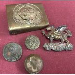 A collection of mostly military battlefield finds.