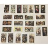 A full set of Fry's Chocolate "Days of Nelson" series cigarette cards.
