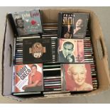 A collection of 80 + easy listening, Broadway, musical and theatre cd's.